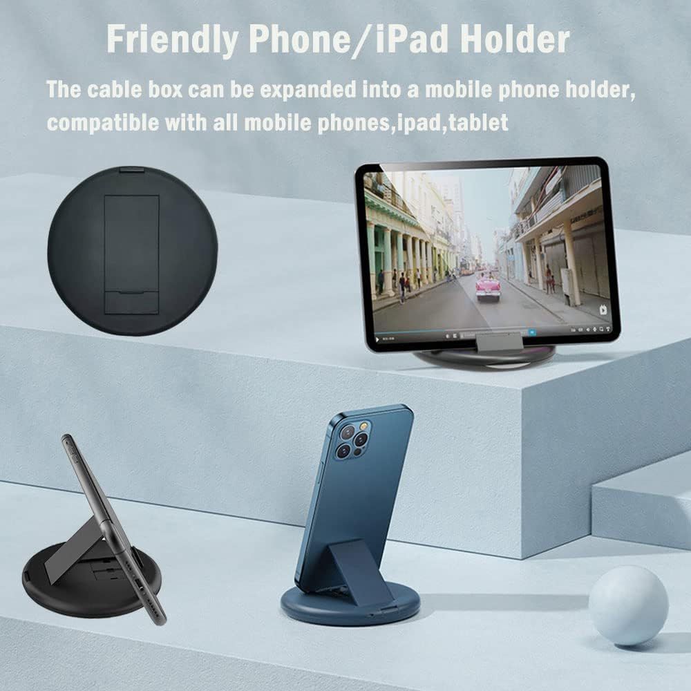 Magic Connection Kit – a compact case that includes multiple cables and adapters compatible with all devices, plus a SIM ejector pin and a built-in phone stand.